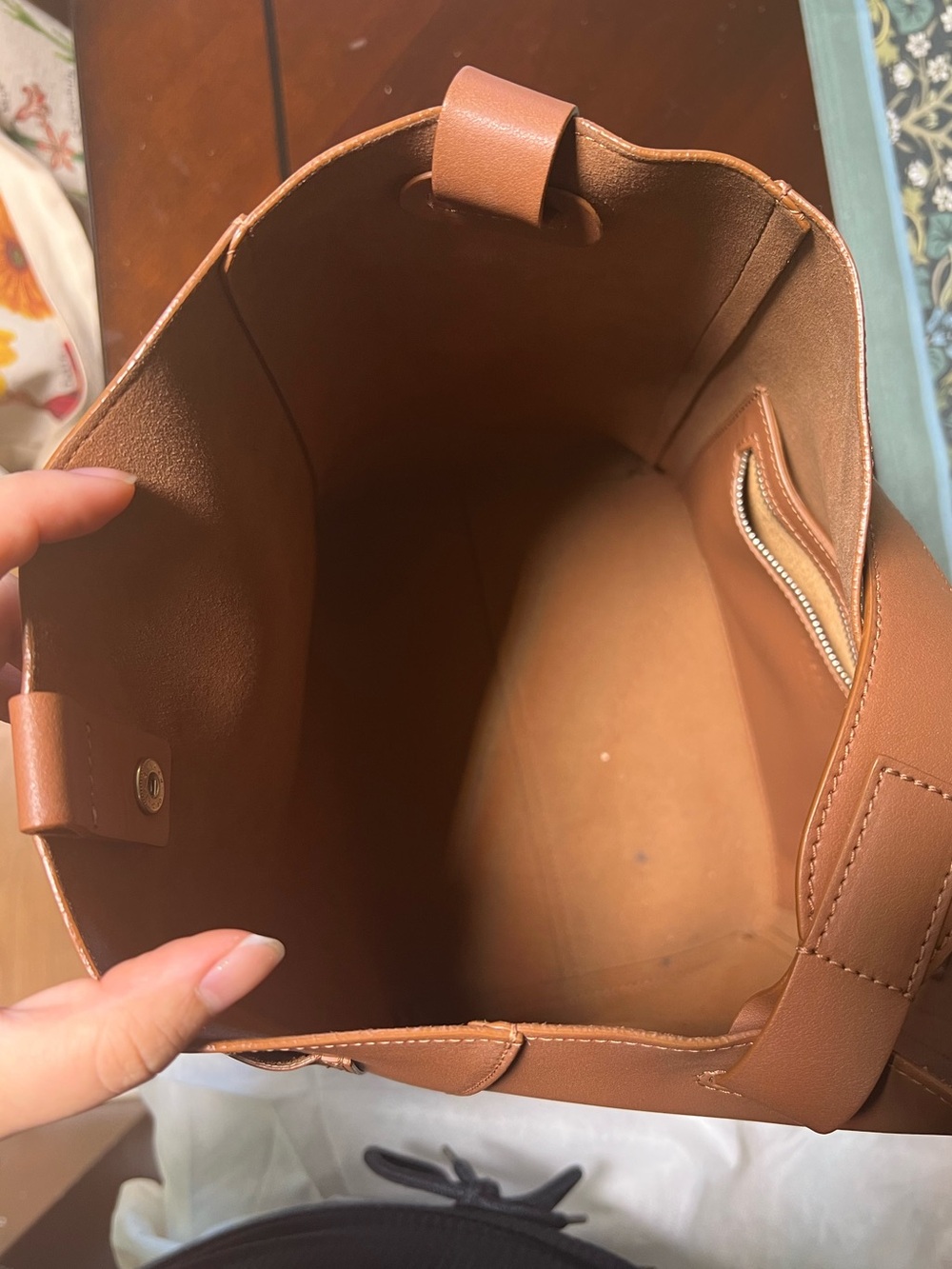 Everlane Brown Leather Tote Bag - Picture 8 of 15